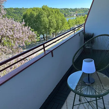 Festungsblick Am Rhein - Panorama Appartement *