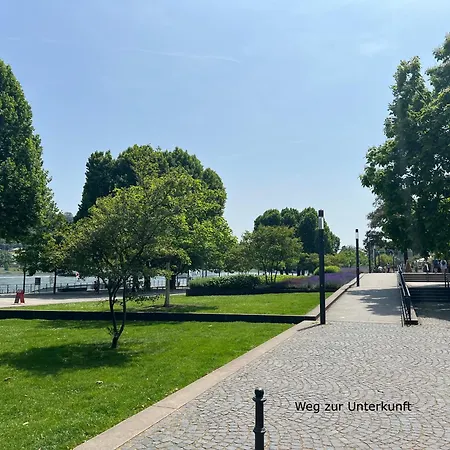 Festungsblick Am Rhein - Panorama