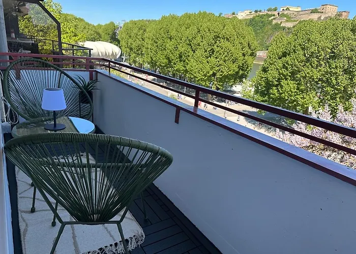 アパート Festungsblick Am Rhein - Panorama *