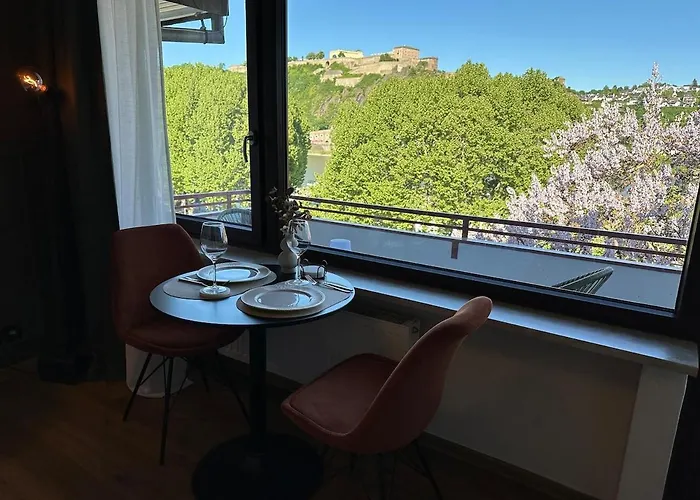 Apartment Festungsblick Am Rhein - Panorama *