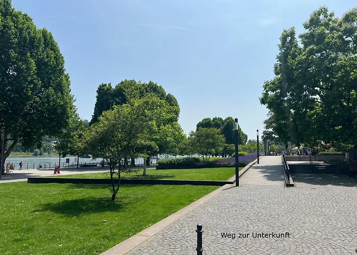Festungsblick Am Rhein - Panorama